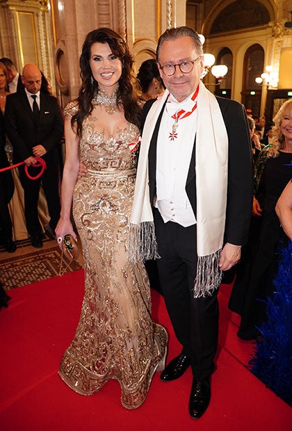 Leona König und Ex-ORF-Chef Alexander Wrabetz.