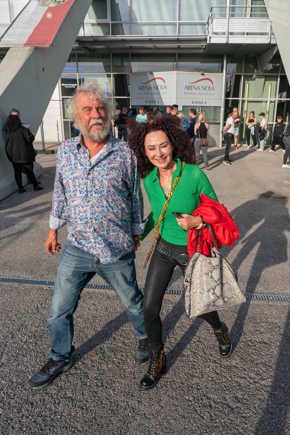 Ernst Prost und Christina Lugner