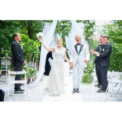 Dominic Heinzl und Ehefrau Sonja Sarközi