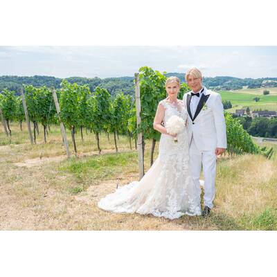 Dominic Heinzl und Ehefrau Sonja Sarközi