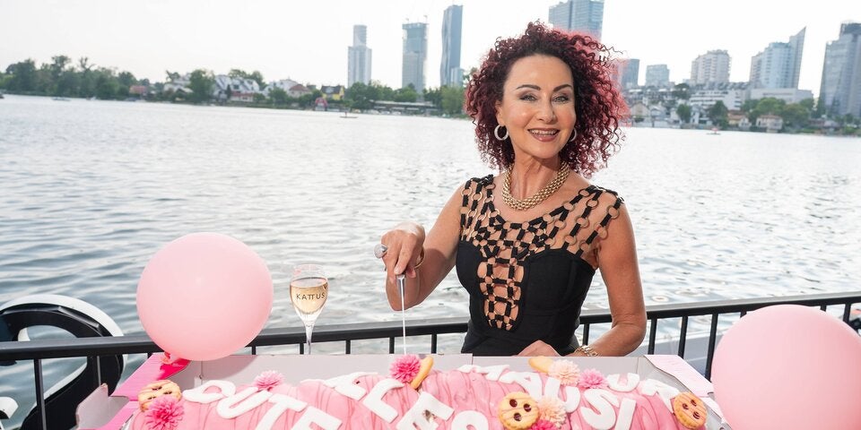 Mausi Lugner feierte 60er