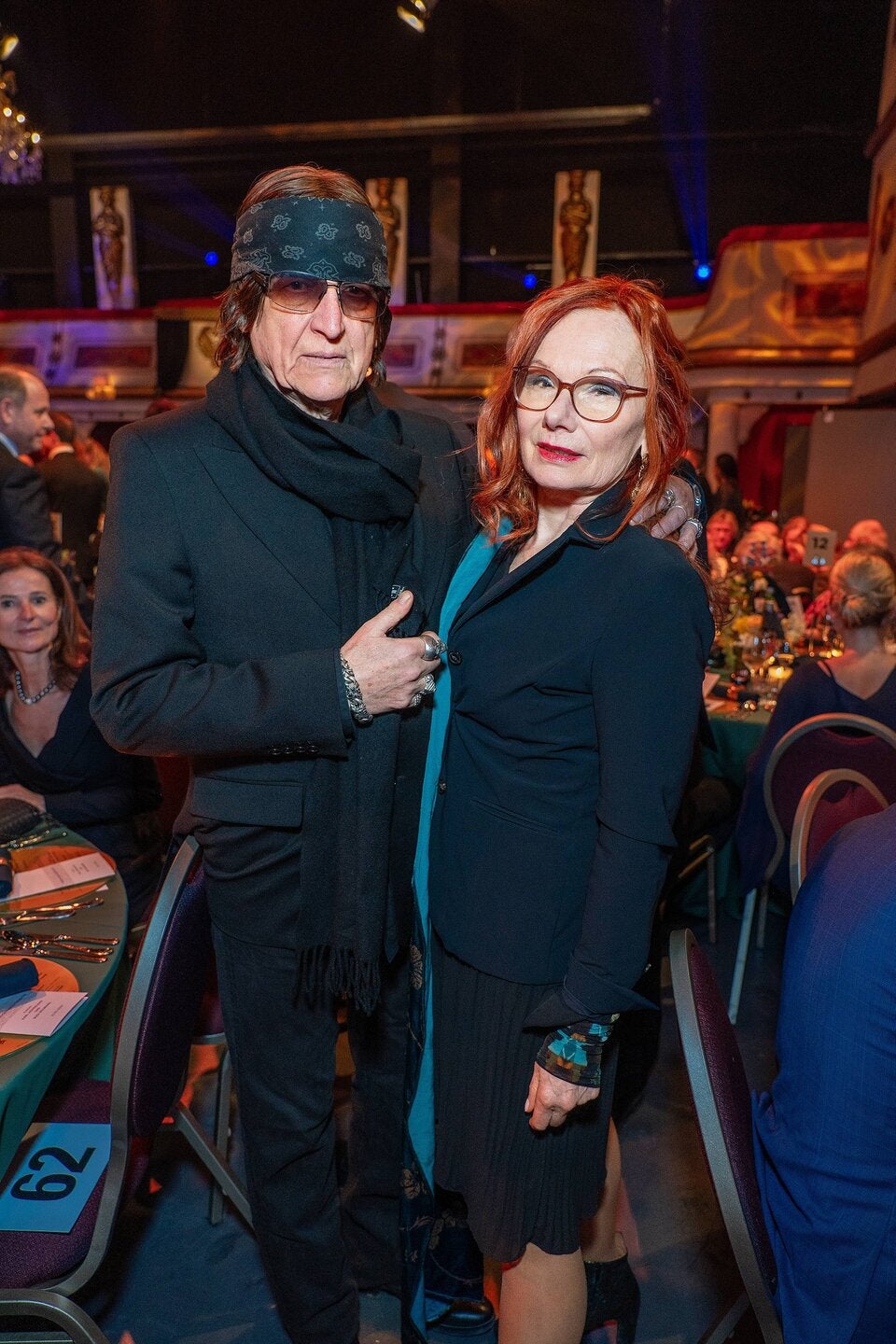 Gottfried Helnwein und Gattin Renate.