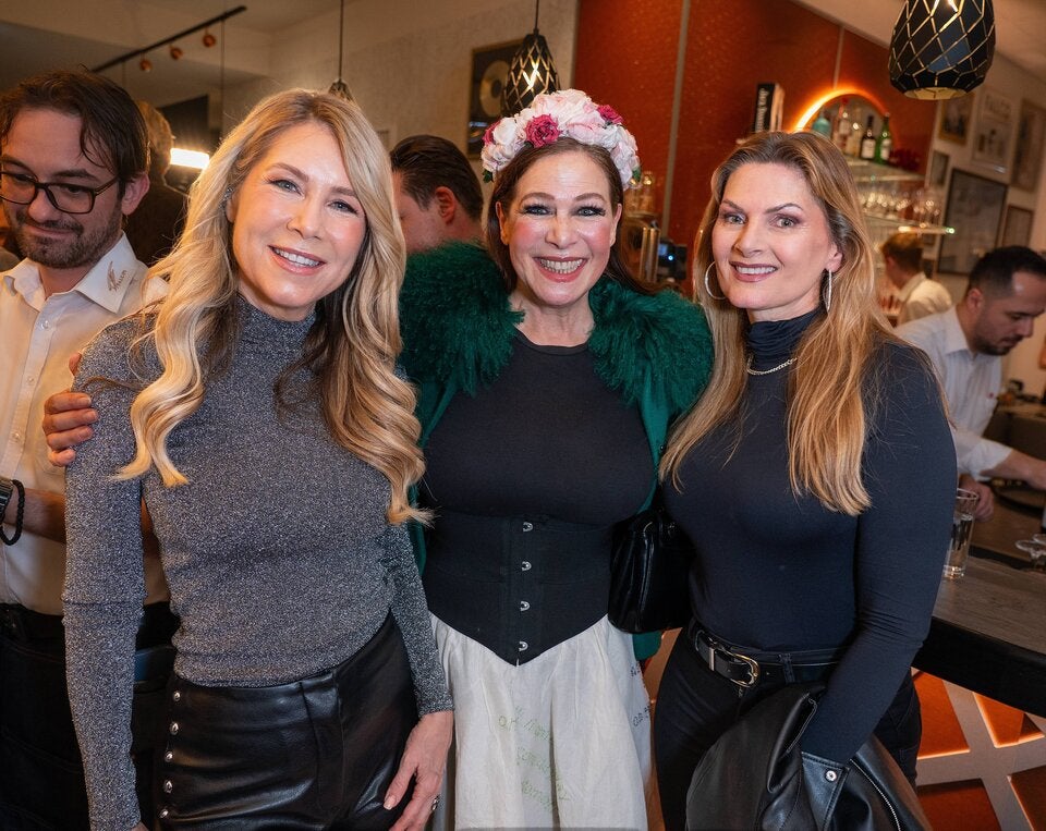 Simone Stelzer, Natalia Ushakova und Martina Kaiser. 