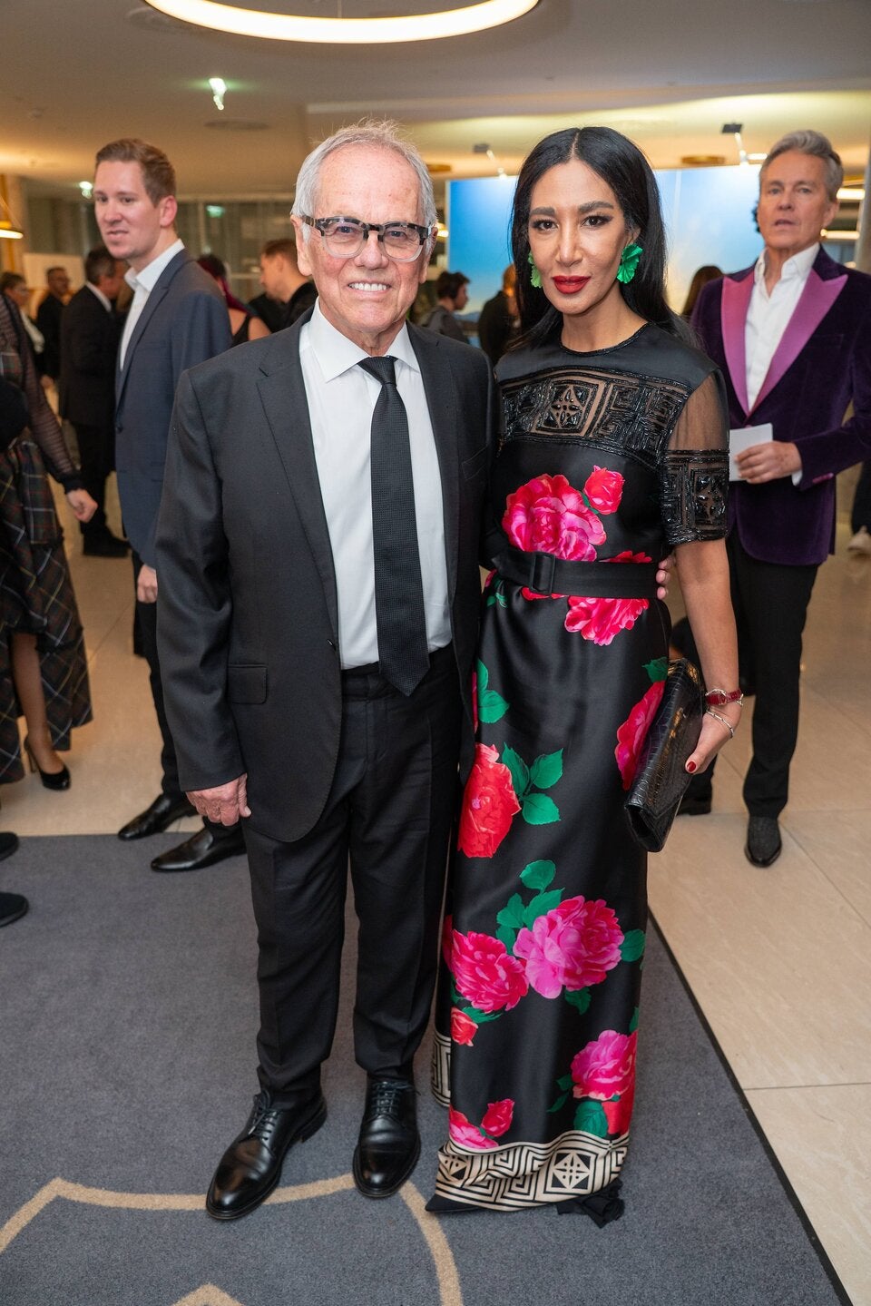 Wolfgang Puck mit Ehefrau Gelila