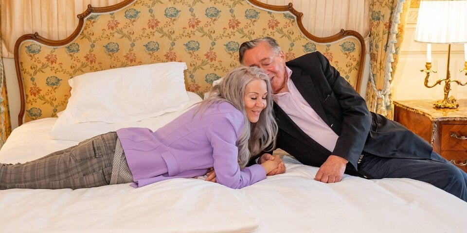 Simone Reiländer und Richard Lugner