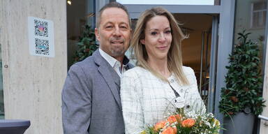 Simone Lugner und Roland
