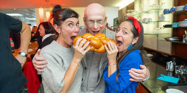 Adriana Zartl, Kurt Mann und Caro Athanasiadis