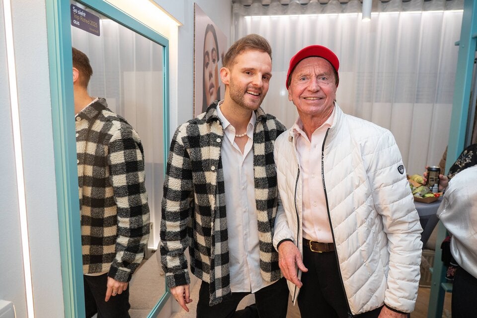 Herby Stanonik und Heribert Kasper. 