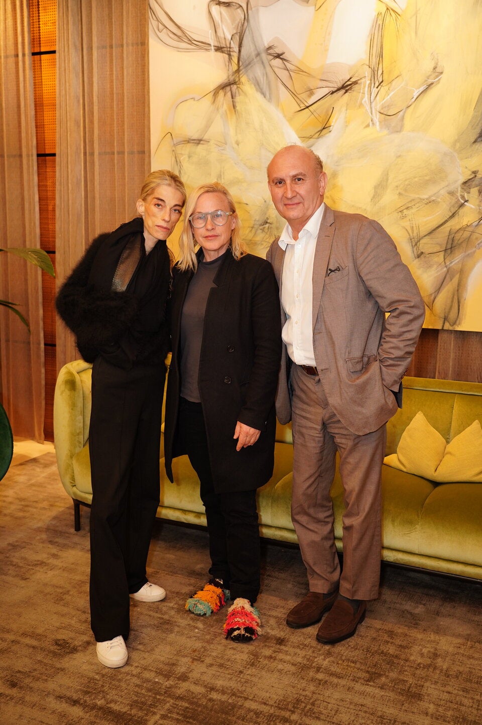 Carina Rahimi, Patricia Arquette und Ali Rahimi