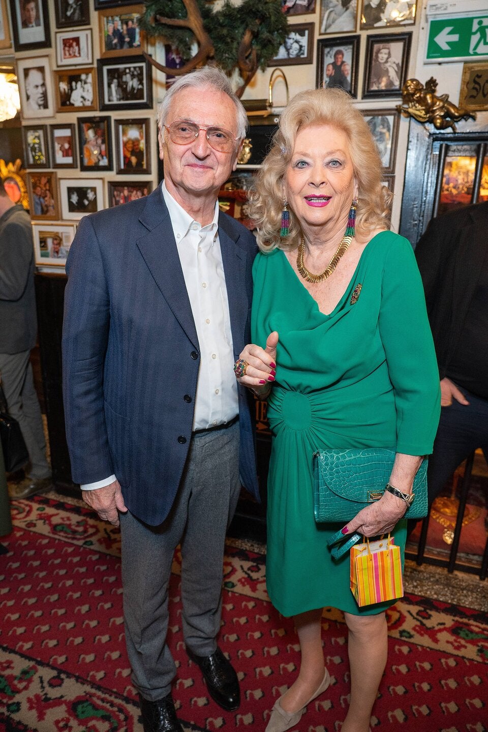 Birgit Sarata und Karl Kolarik genossen den Abend.