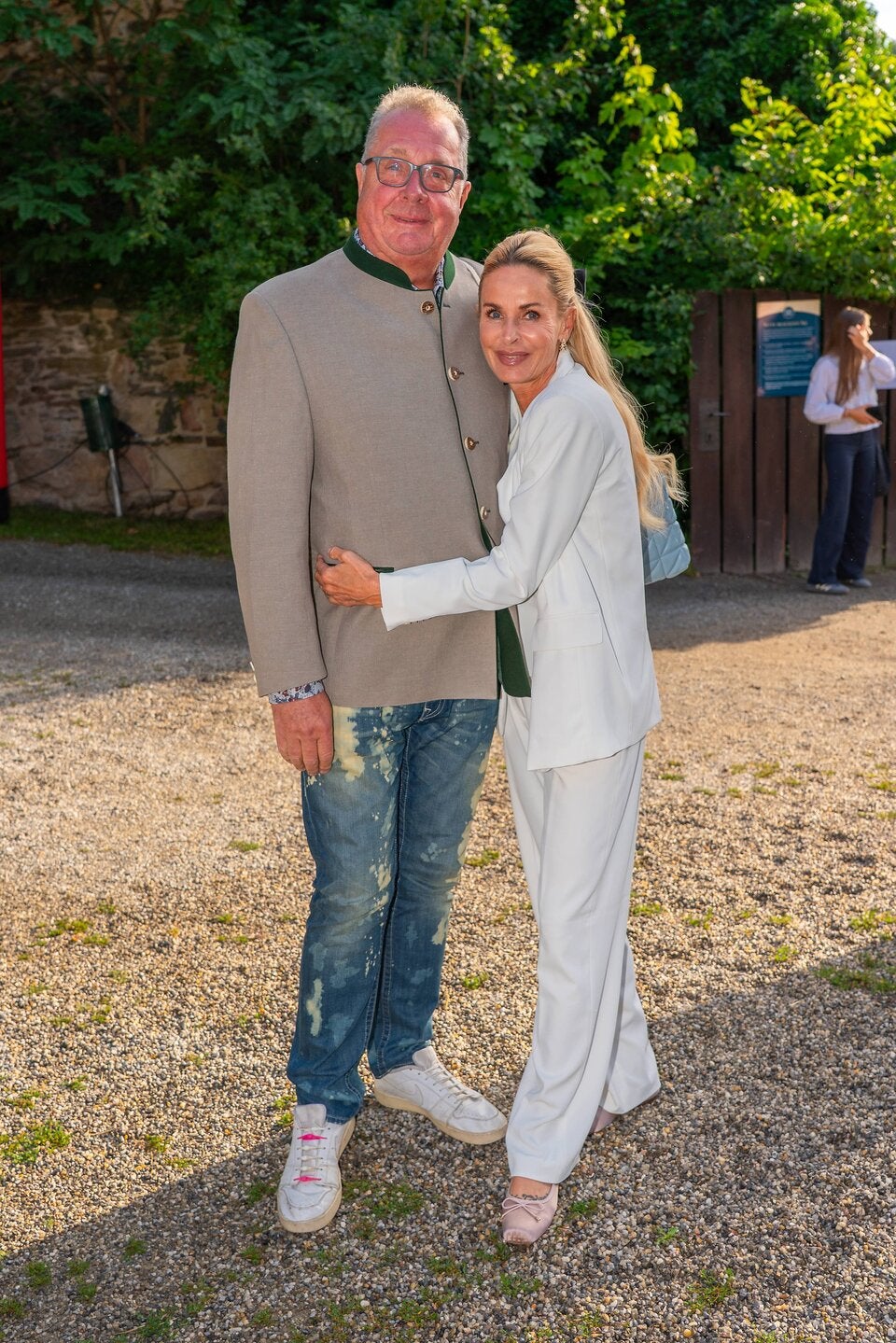 Wolfgang Fischer und Onka Takats