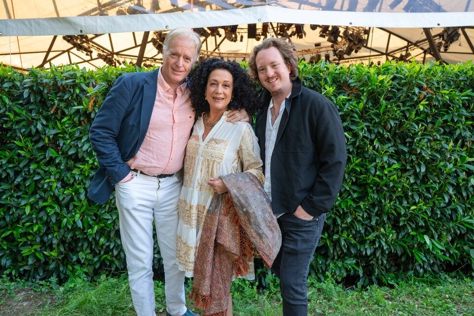 Albert Fortell, Barbara Wussow und Nikolaus Fortell.