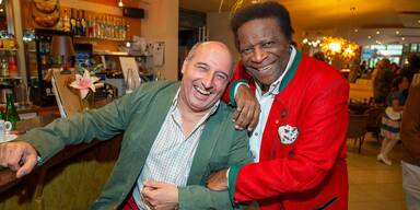 Christoph Fälbl und Roberto Blanco.