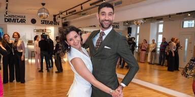 Dimitar Stefanin und Alexandra Scheriau.