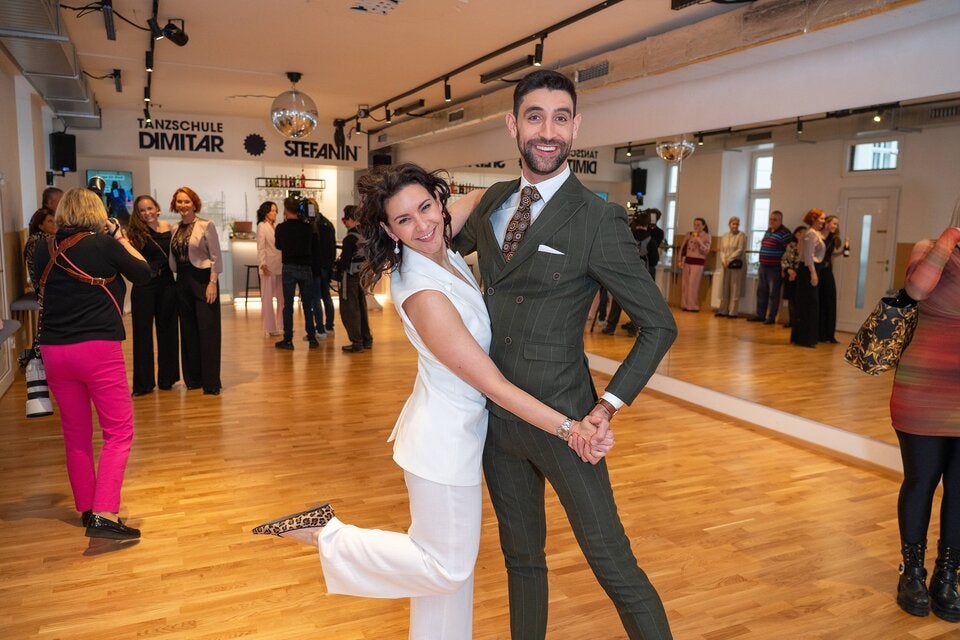 Dimitar Stefanin und Alexandra Scheriau.