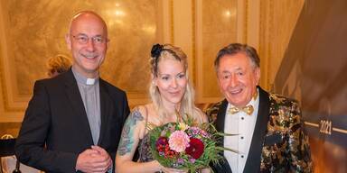 Toni Faber, Simone und Richard Lugner