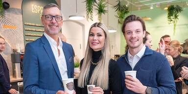 Markus Ferrigato, Carmen Knor und Julian Waldner