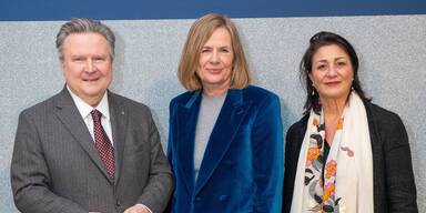 Michael Ludwig, Bettina Leidl und Veronica Kaup-Hasler