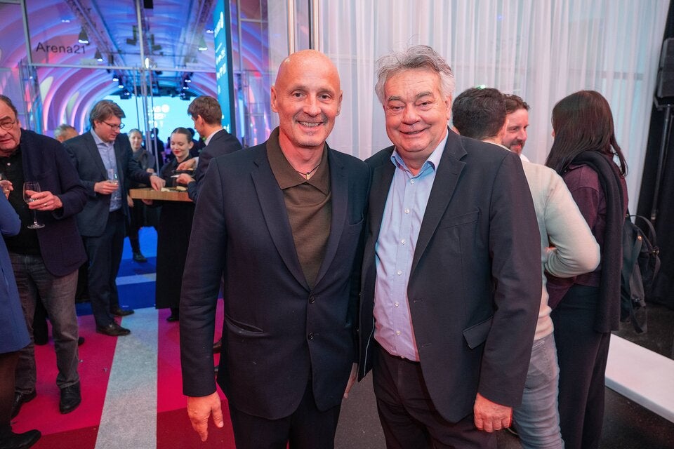 Bernd Schlacher und Werner Kogler