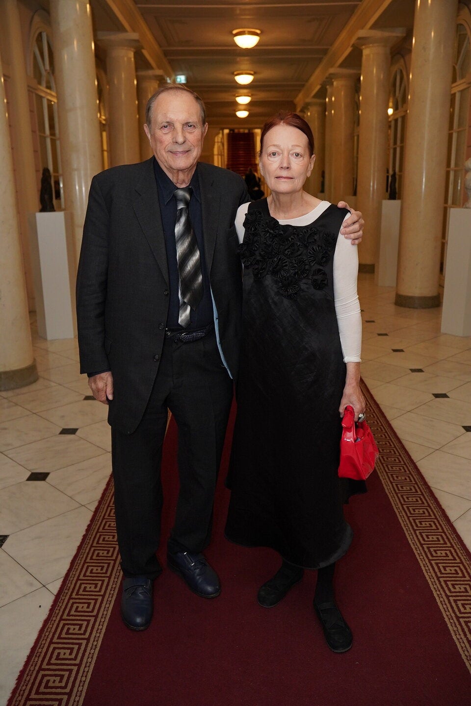 Christian Ludwig Attersee und Gattin Ingried Brugger