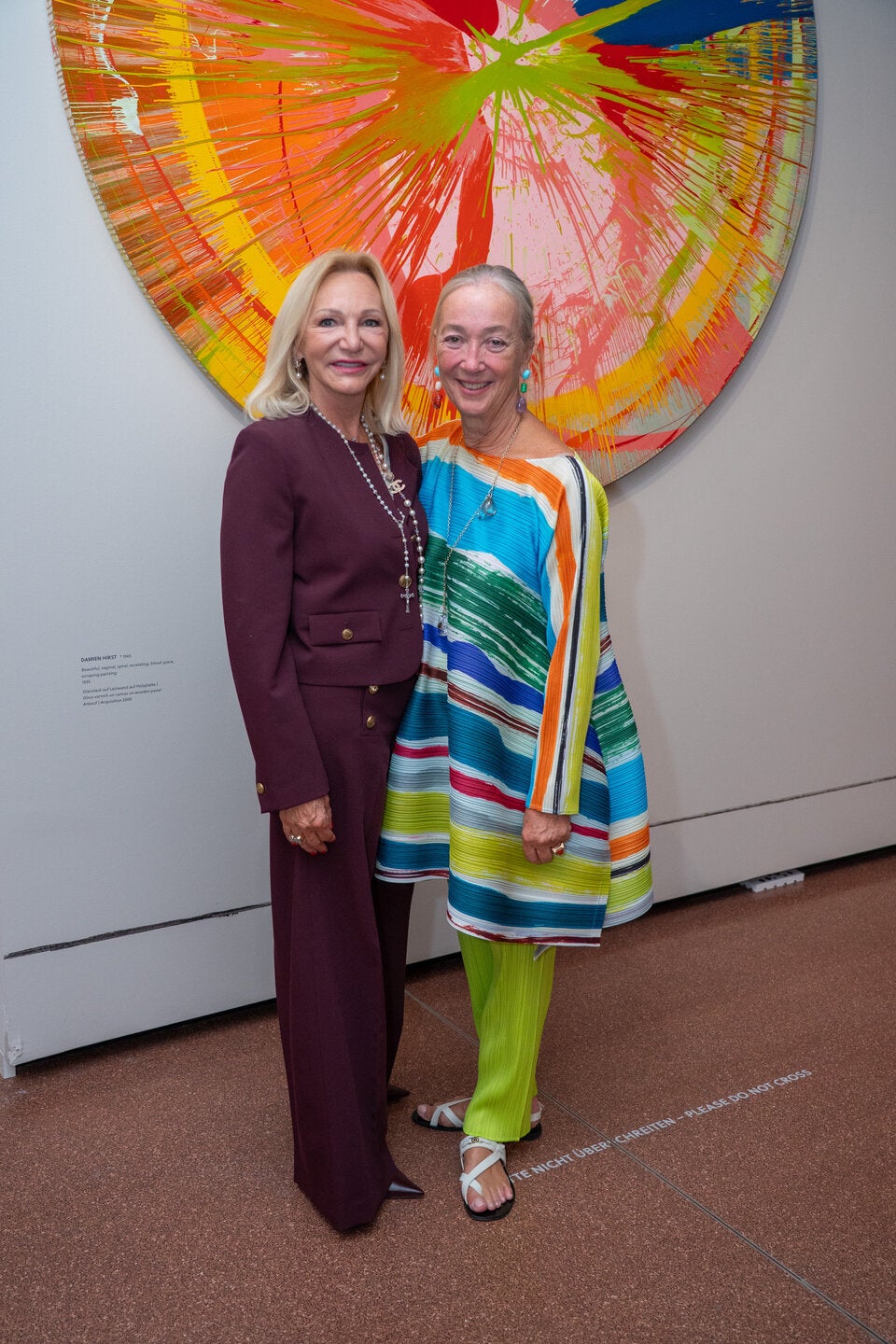 Ingrid Flick und Agnes Husslein.