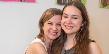 Caroline Vasicek mit Tochter Mavie
