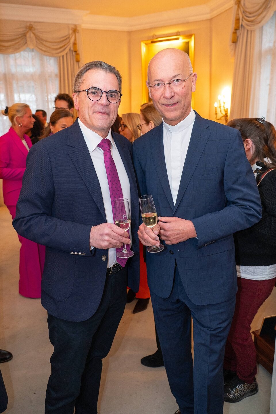 Peter Grossmann und Toni Faber