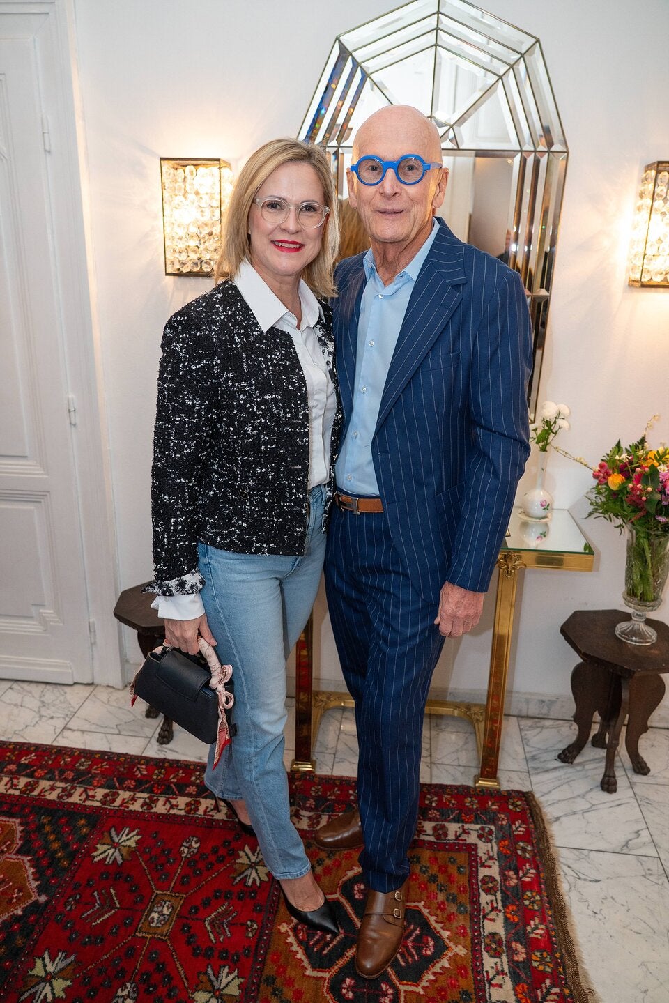 Kurt Mann mit Freundin Renata