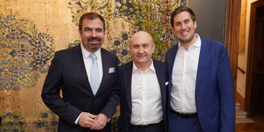 Florian Hahn, Ali Rahimi  und Alexander Pröll