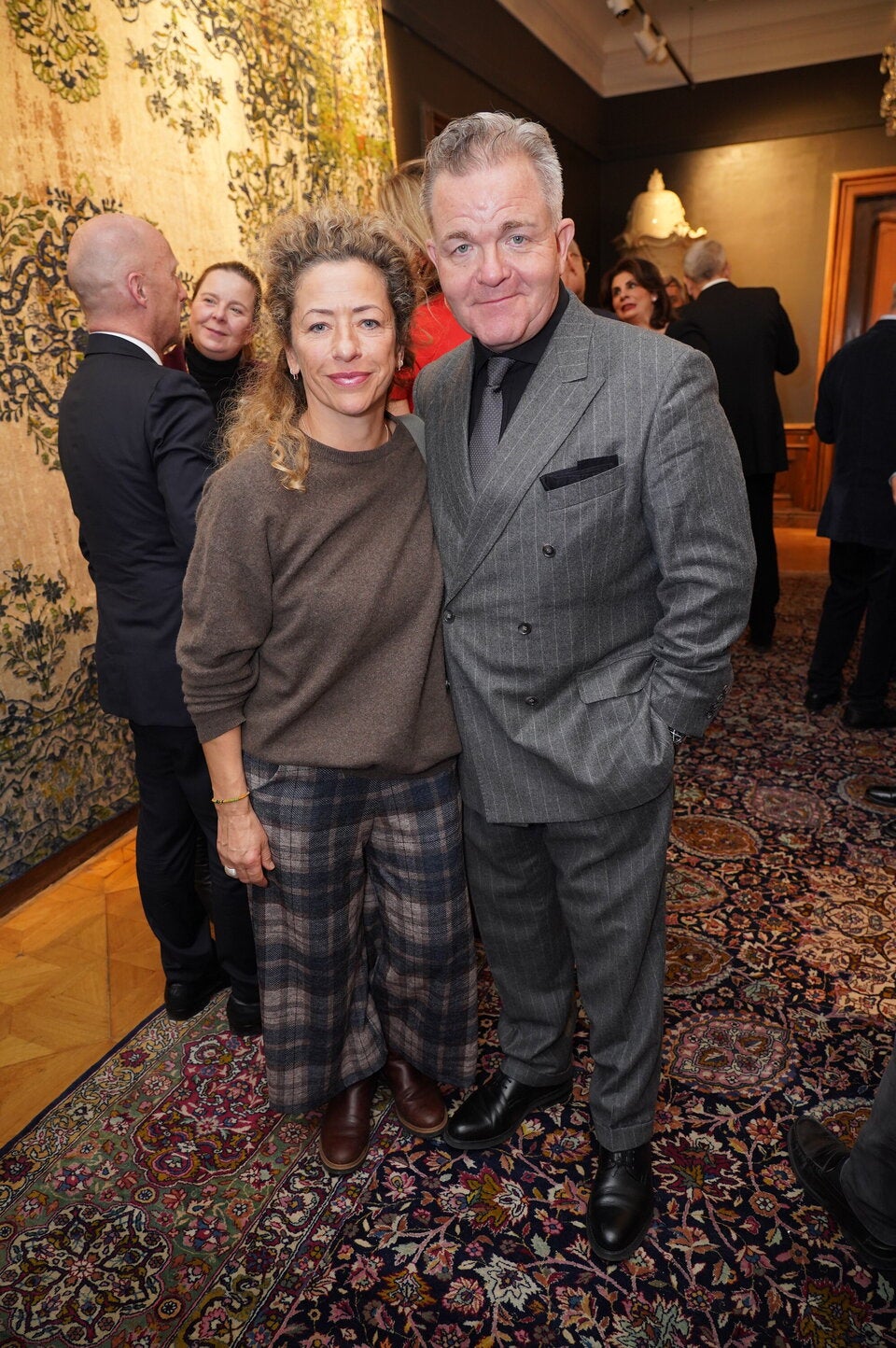 Schauspieler Cornelius Obonya mit Gattin Carolin Pienkos