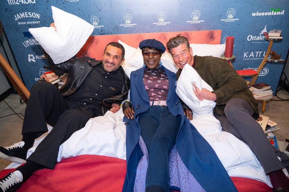 Fadi Merza, Doretta Carter und Mat Schuh