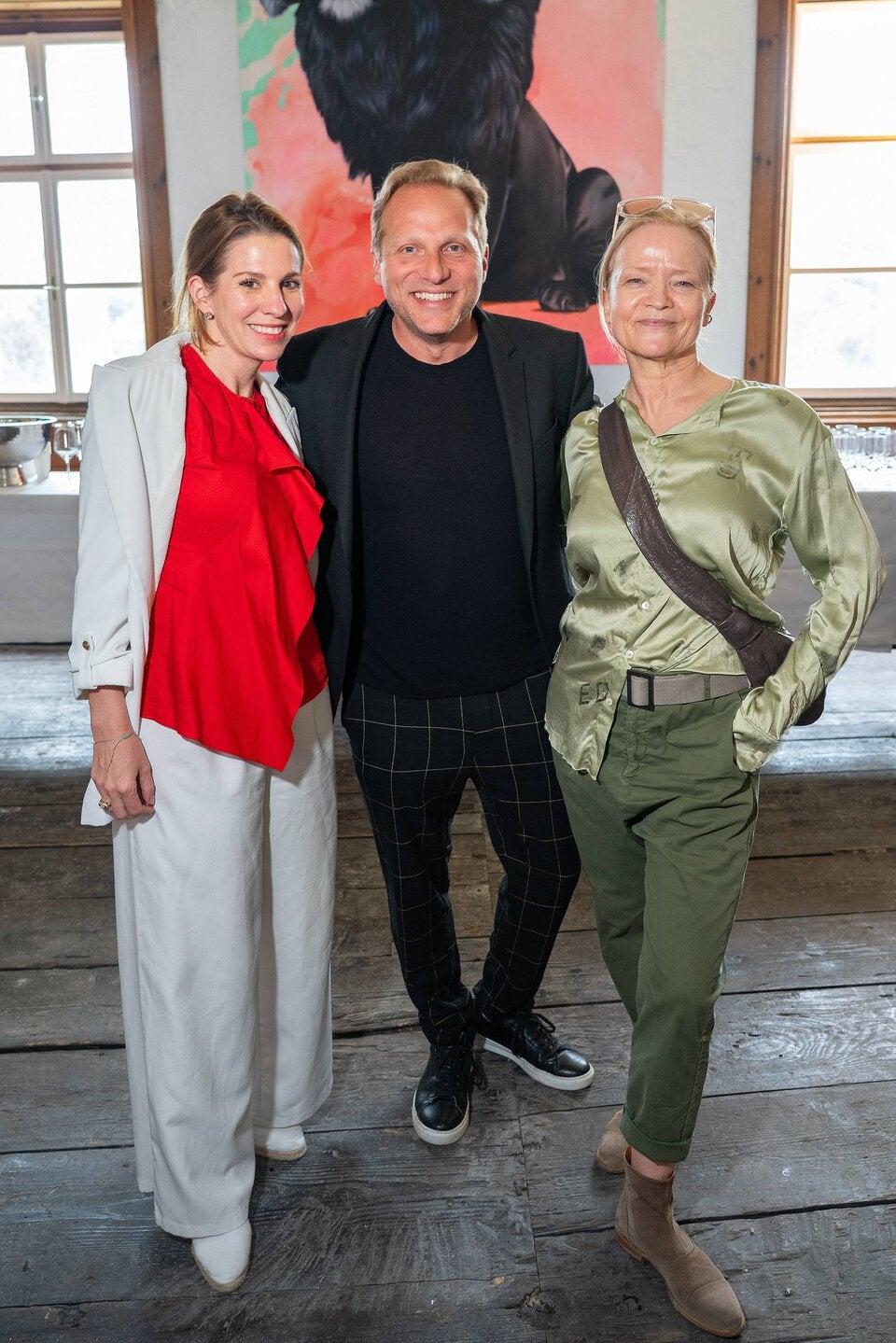  Carmen Jeitler-Cincelli, Alex Kiessling und Michou Friesz 