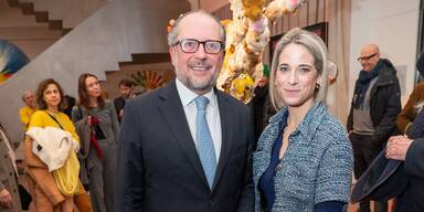 Verena Kaspar-Eisert und Alexander Schallenberg