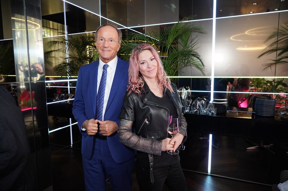 Ernst Minar und Simone Lugner