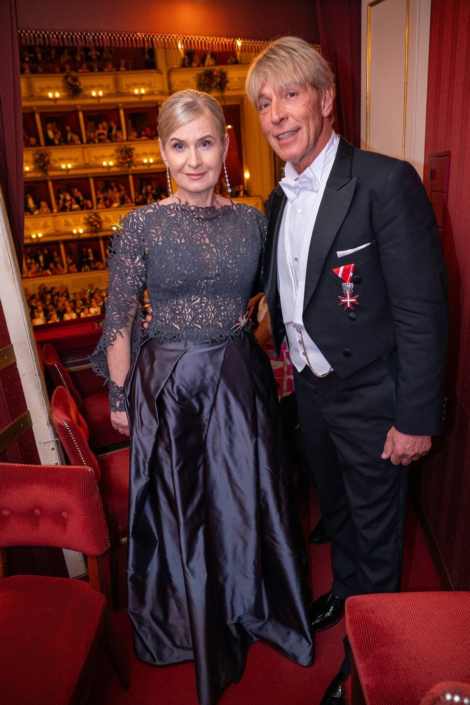 Dominic Heinzl und Sonja Sarközi