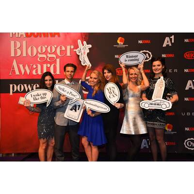 Auf dem Purple Carpet des MADONNA Blogger-Award