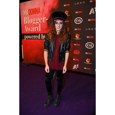 Auf dem Purple Carpet des MADONNA Blogger-Award