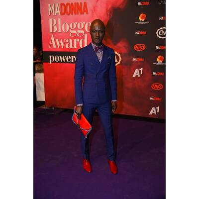 Auf dem Purple Carpet des MADONNA Blogger-Award