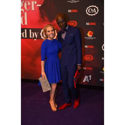 Auf dem Purple Carpet des MADONNA Blogger-Award