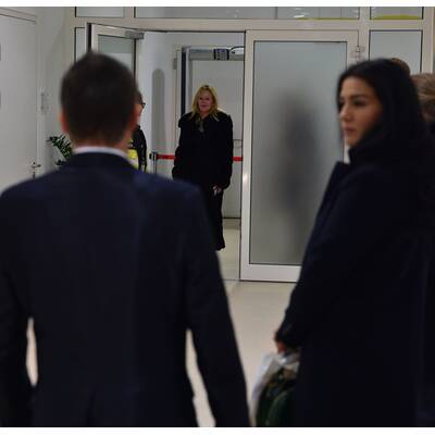 Melanie Griffith in Wien gelandet 