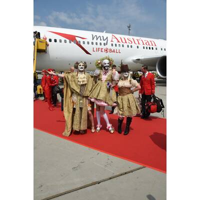 Ankunft in Wien Schwechat