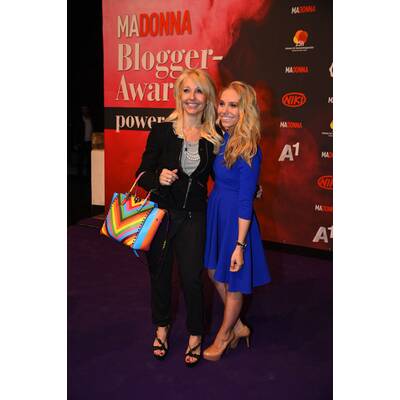 Auf dem Purple Carpet des MADONNA Blogger-Award