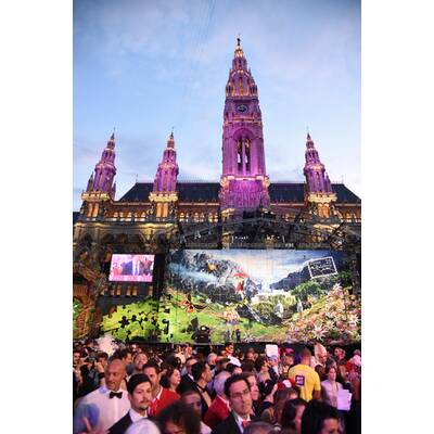 Ankunft in Wien Schwechat