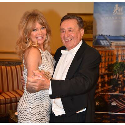 Richard Lugner und Goldie Hawn am Opernball 