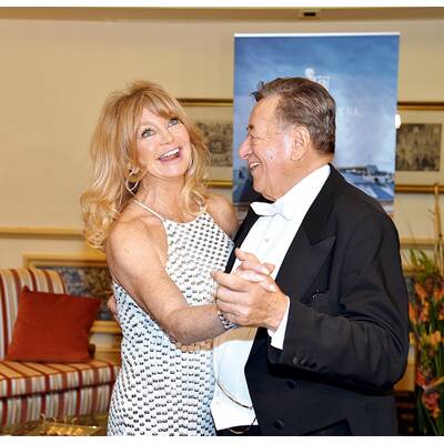 Richard Lugner und Goldie Hawn am Opernball 