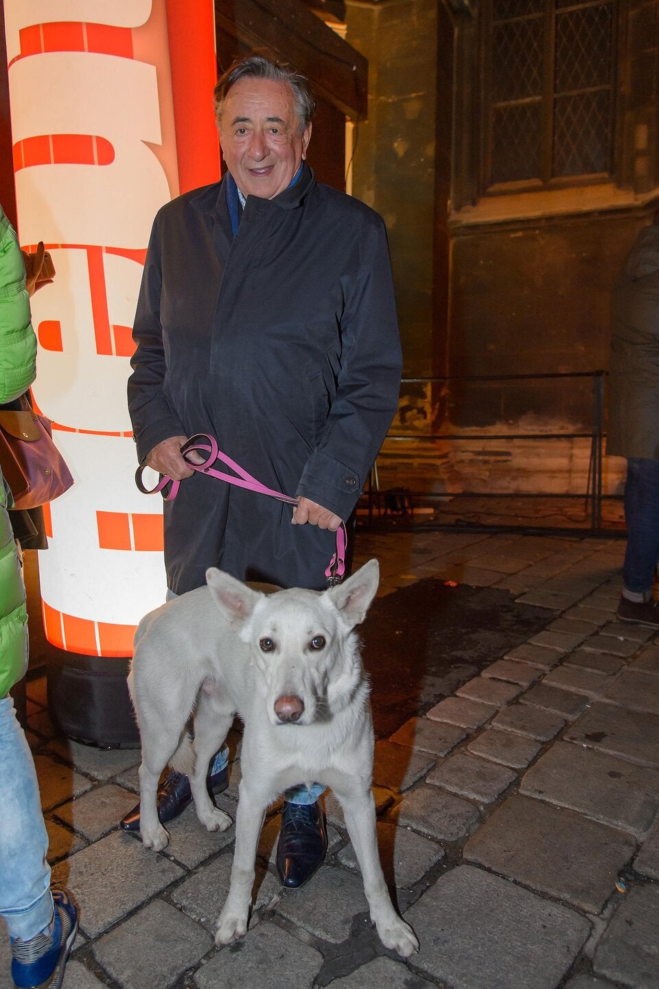 Richard Lugner mit Hund Michi