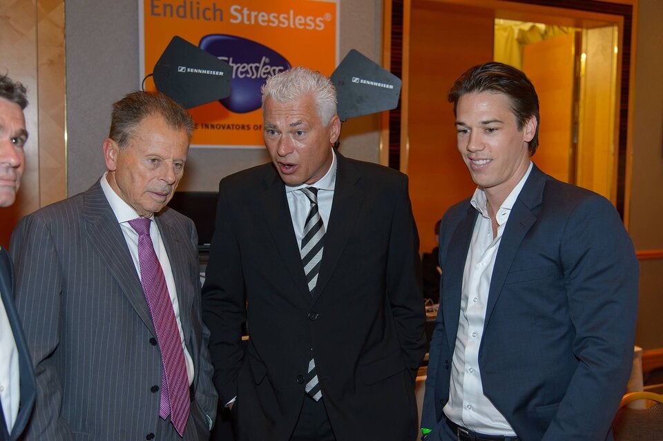 Skender Fani, Toni Polster und Roland Linz