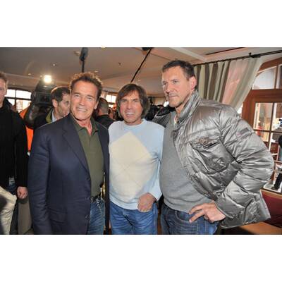 Arnold Schwarzenegger in Kitzbühel