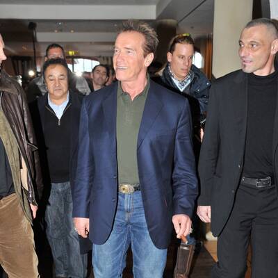 Arnold Schwarzenegger in Kitzbühel