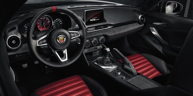 Abarth 124 Spider bläst zum Angriff